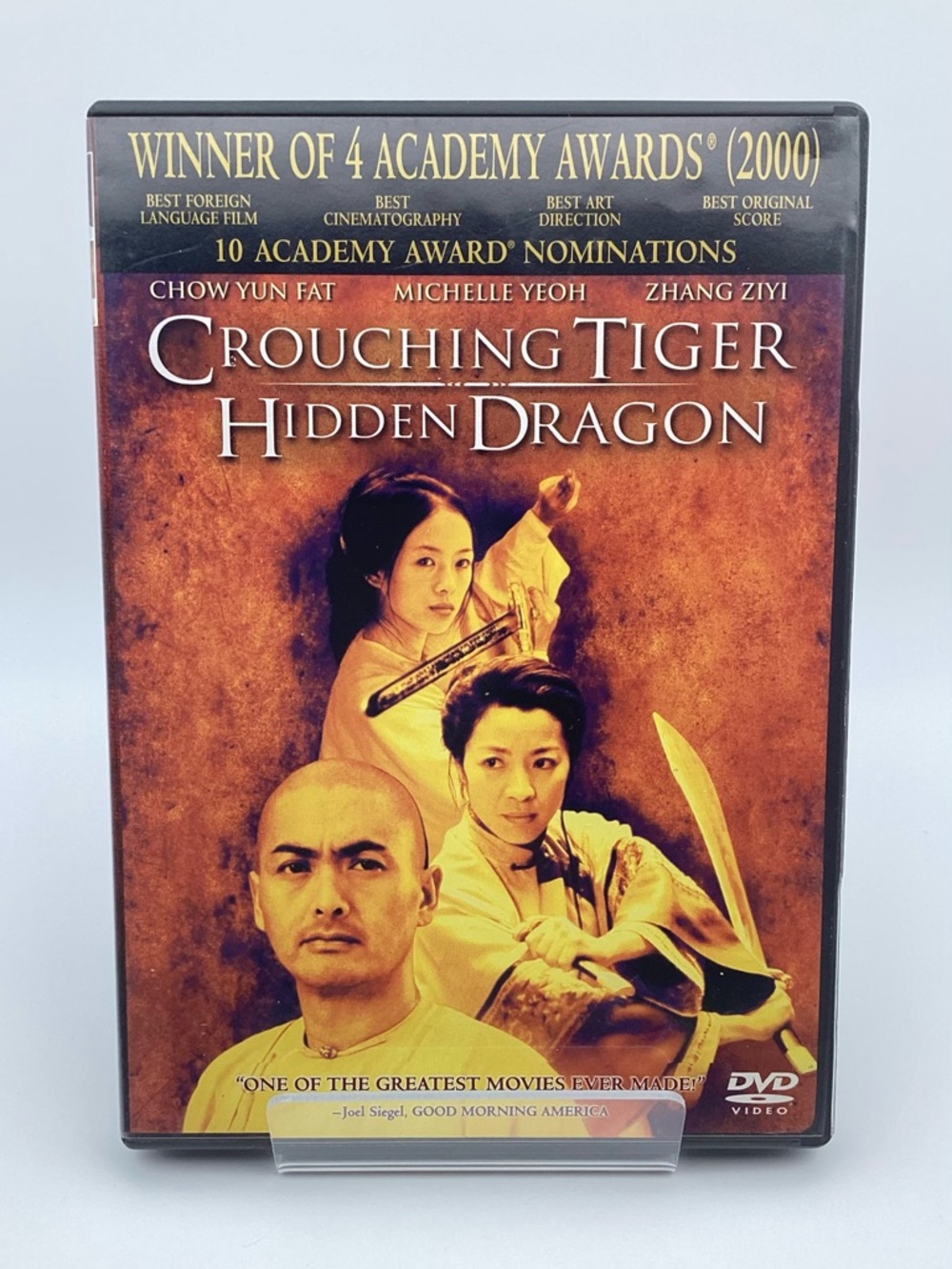 Crouching Tiger Hidden Dragon DVD 2000 Widescreen Chow Yun-Fat Ang Lee